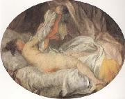 Jean Honore Fragonard The Stolen Shift (mk08) oil painting